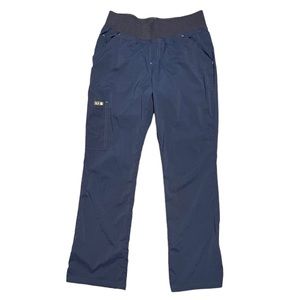 Navy blue KOI BASICS size Small/regular workwear pants.